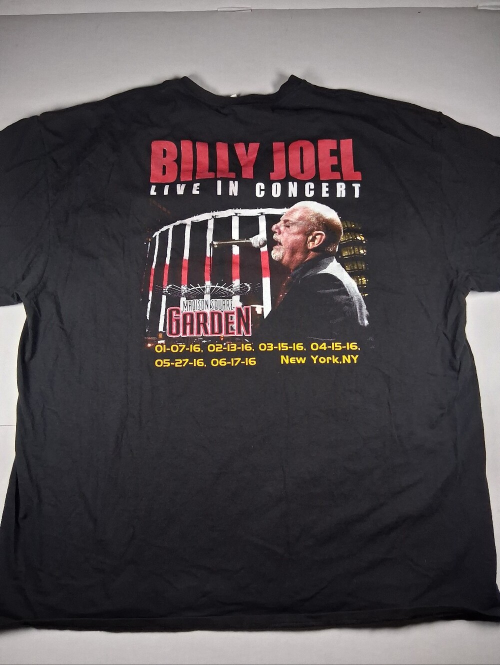 Billy Joel Live In Concert Madison Square Garden Men Size 2XL - Picture 6 of 8